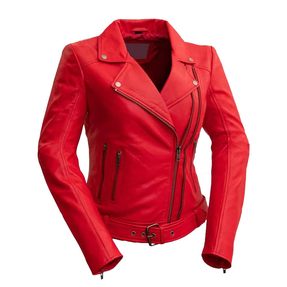 100% Pure Leather Women Jacket